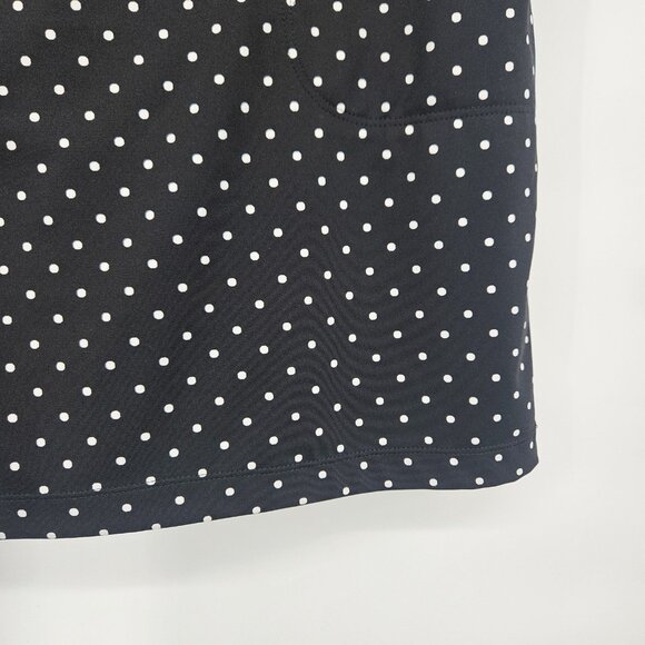 Chicos Zenergy Golf Skort Womens 1 Polka Dot Stretch Athletic Pocket Skirt Short - Picture 3 of 14